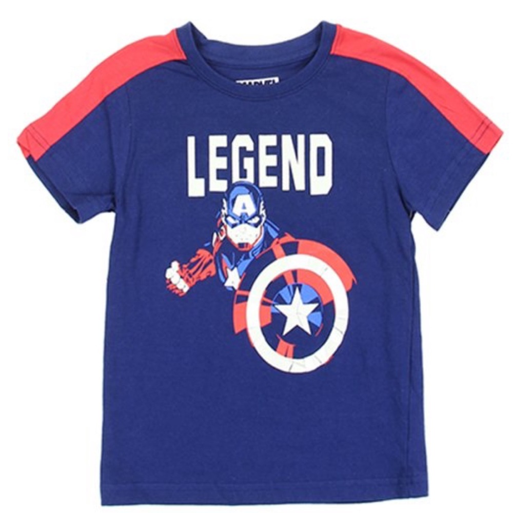 Captain America Navy ‘Legend’ Tee